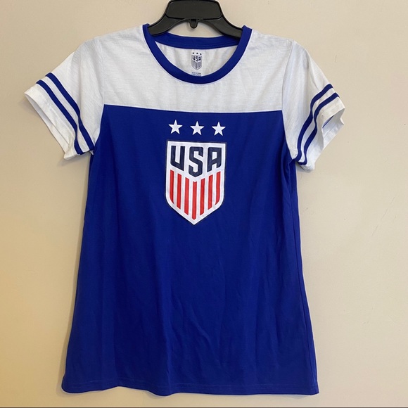 Blue USA Tee - Picture 1 of 6
